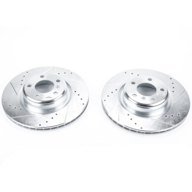 PowerStop Power Stop 14-16 BMW 228i Rear Evolution Drilled & Slotted Rotors - Pair