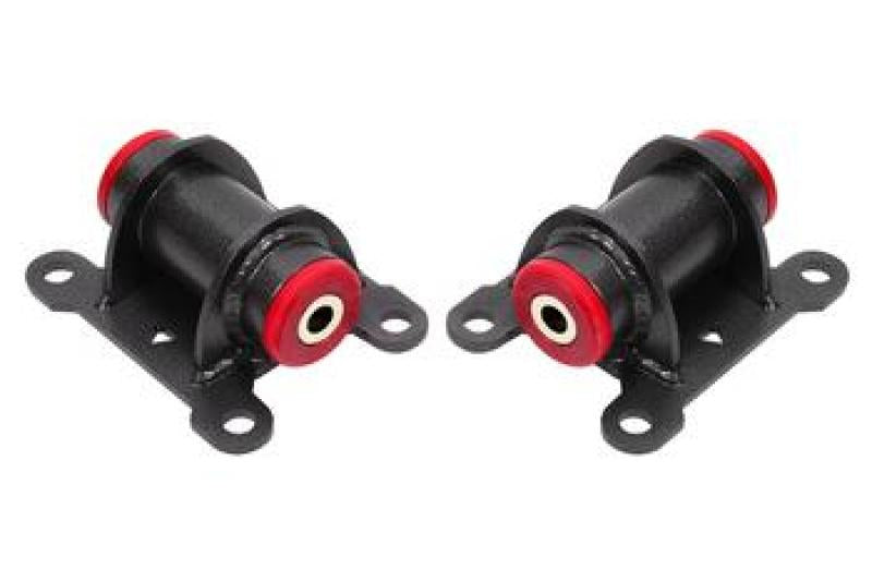 BMR Suspension BMR 98-02 Chevrolet Camaro Motor Mount Kit (Steel) w/ Poly Bushings - Black Hammertone