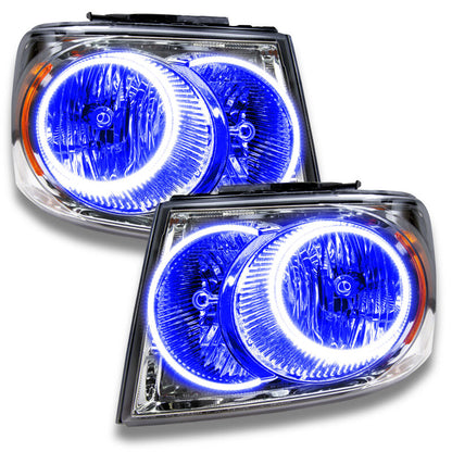 ORACLE Lighting Oracle 07-09 Dodge Durango SMD HL - Chrome - ColorSHIFT w/ 2.0 Controller