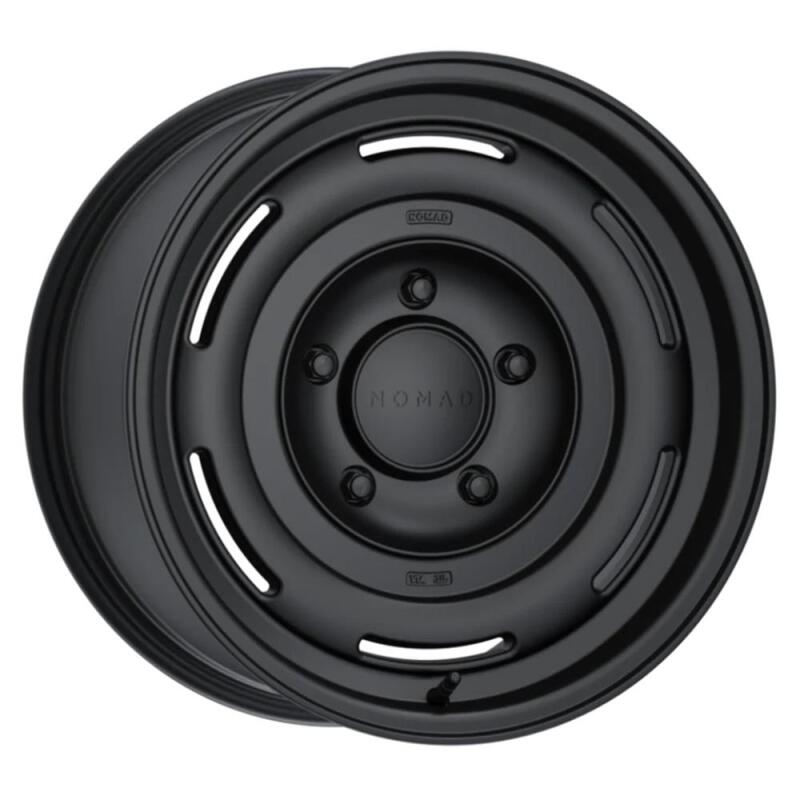 Nomad N504SB Field 16x7in / 6X139.7 BP / 13mm Offset / 107.95mm Bore - Satin Black