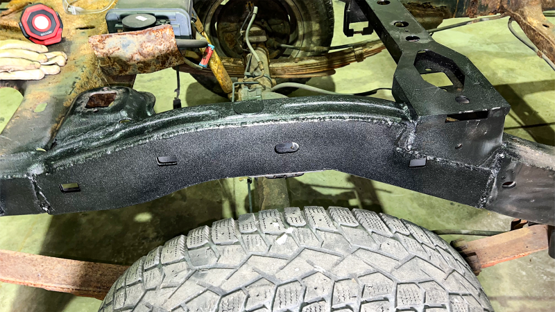 RustBuster Rust Buster 2004-2012 GM Colorado & Canyon Crew Cab Rear Over Axle Frame Section - Left