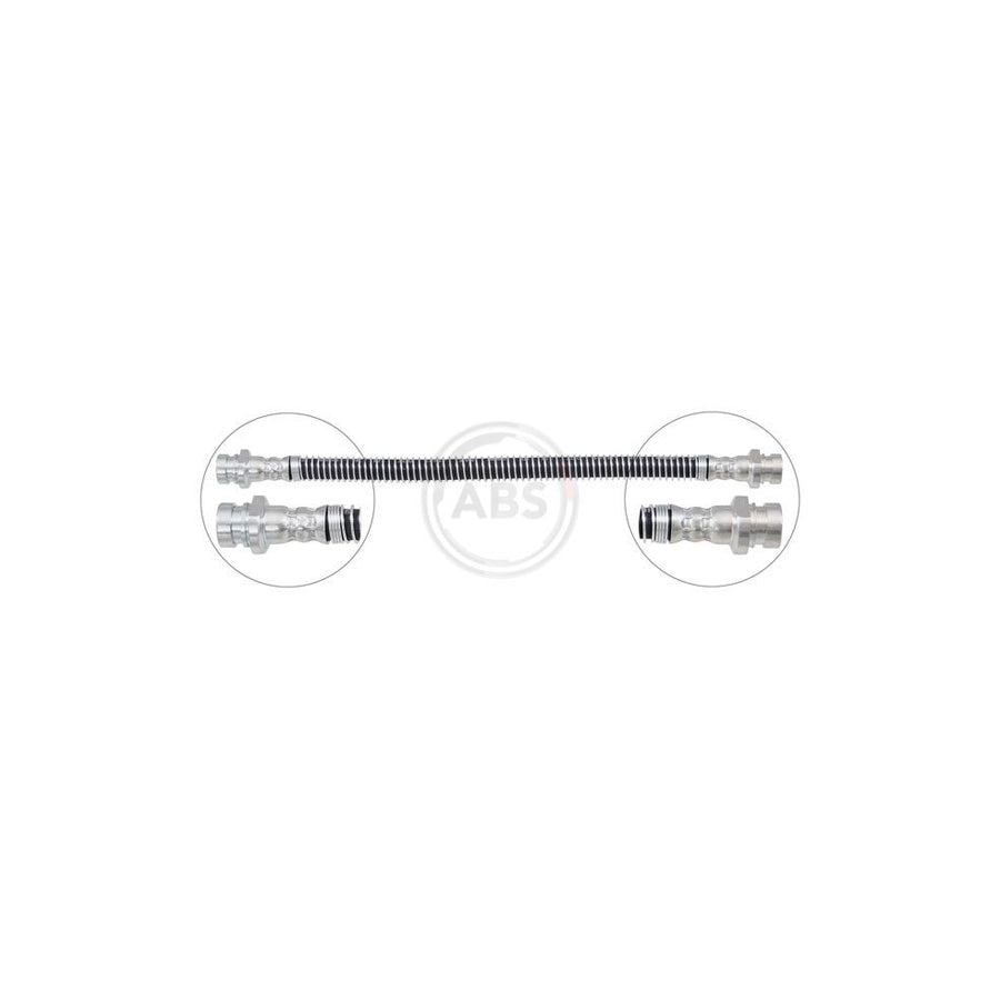 A.B.S. Sl 3974 Brake Hose For Mitsubishi Eclipse I Coupe (D22A)