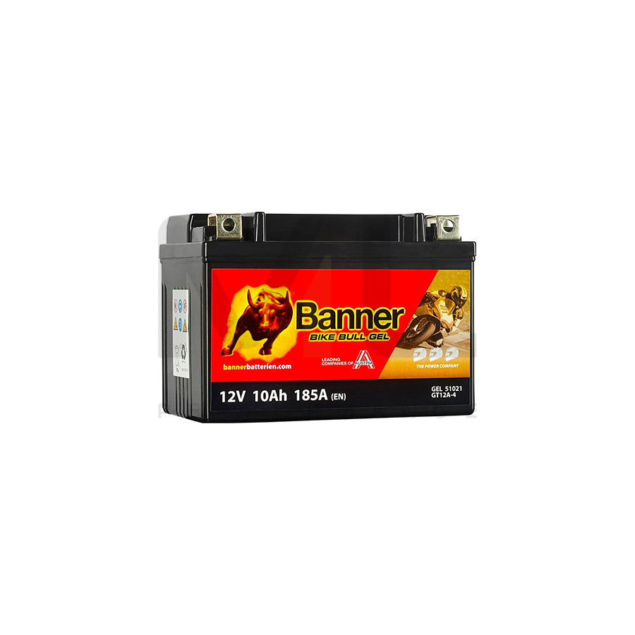 Banner GT12A-4 Bike Bull GEL Battery (51021)