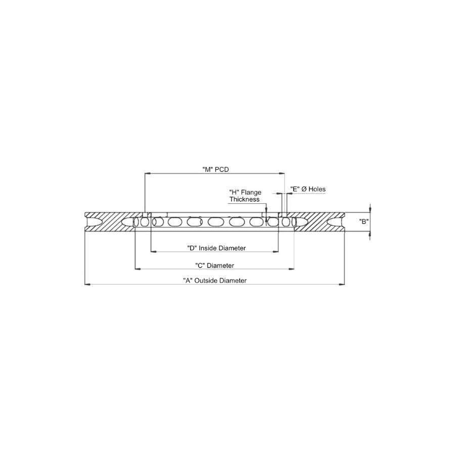 Tarox Racing Disc - RB28025EX