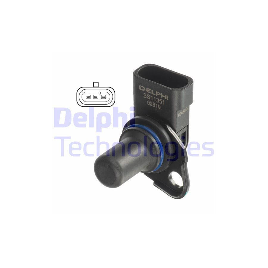 Delphi Ss11351 Camshaft Position Sensor