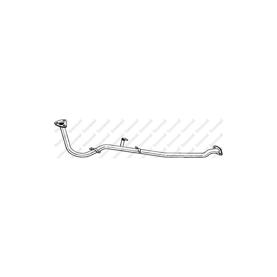 Bosal 753-551 Exhaust Pipe for Nissan Micra I Hatchback (K10)