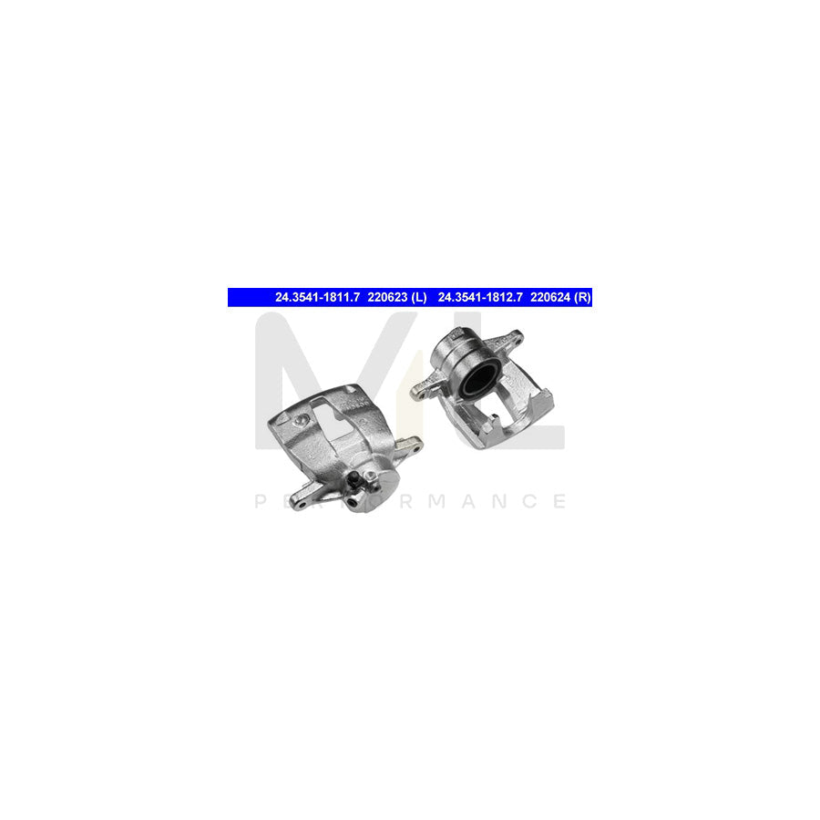 ATE 24.3541-1812.7 Brake Caliper without holder