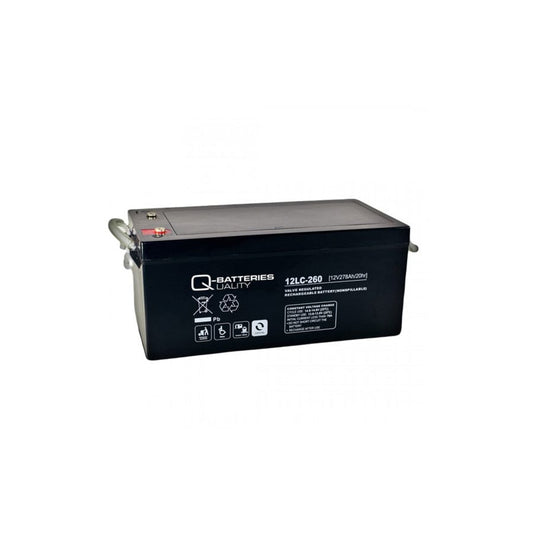 Q-Batteries 12LC260 / 12V 278Ah lead accumulator cycle type AGM Deep Cycle VRLA