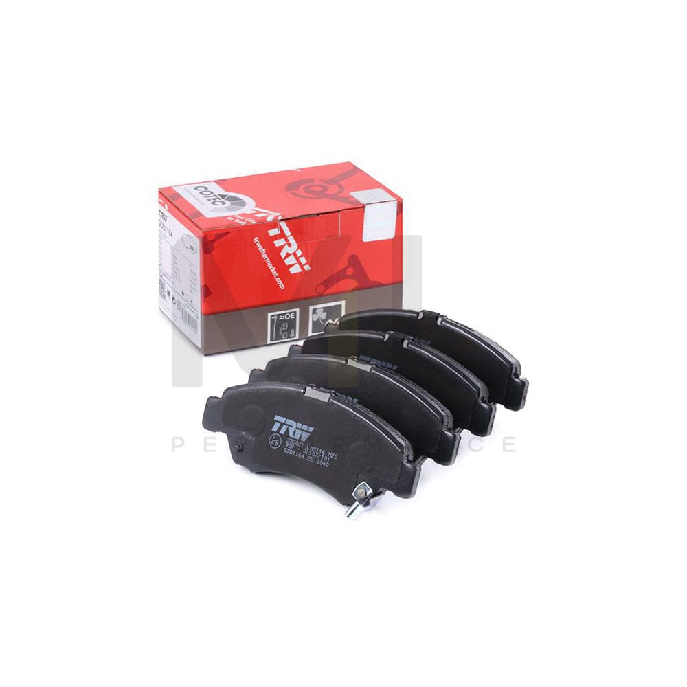 TRW Cotec Gdb1164 Brake Pad Set With Acoustic Wear Warning