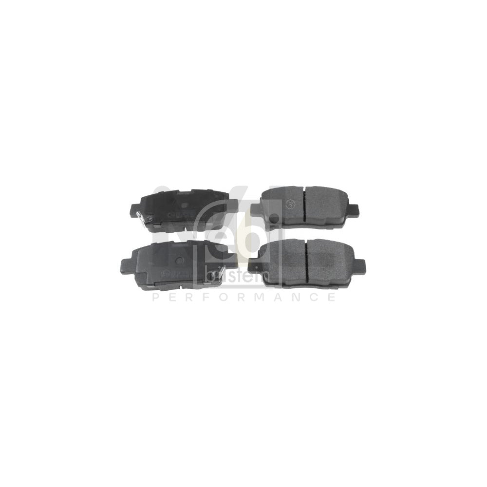 Febi Bilstein 175212 Brake Pad Set Front Axle, With Acoustic Wear Warning | ML Performance Car Parts