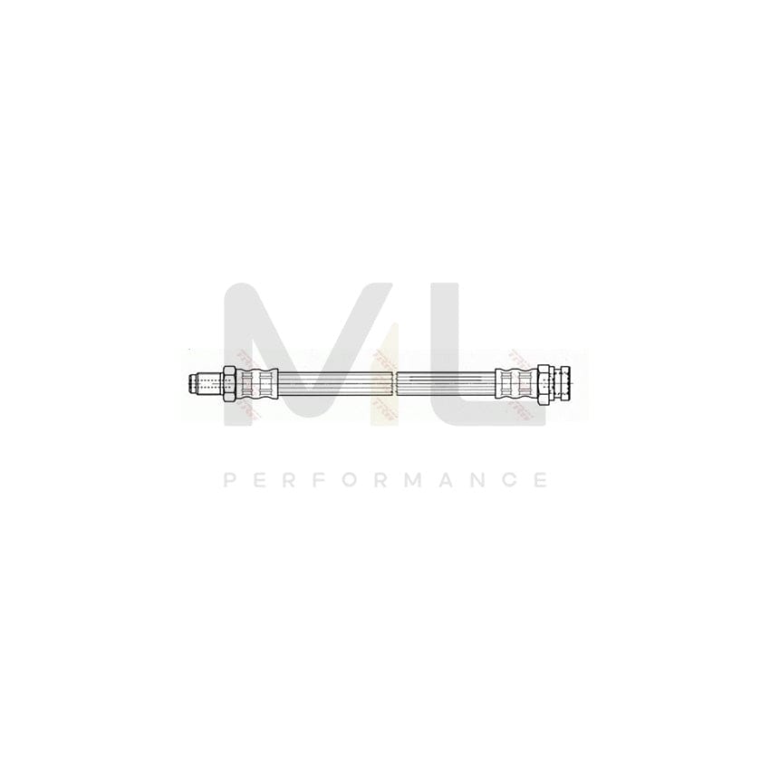 TRW PHB454 Brake Hose 350mm, M10x1