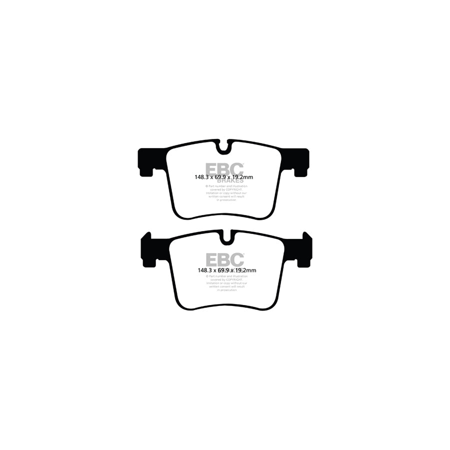 EBC PD40K291 BMW Ultimax Pad & Plain Disc Kit - ATE Caliper 2 | ML Performance UK Car Parts