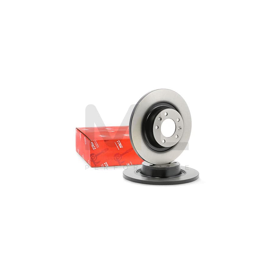 TRW DF4945 Brake Disc Solid, Painted, High-carbon  - 1 piece