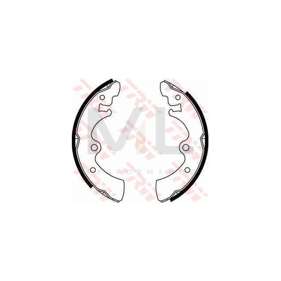 TRW GS8096 Brake Shoe Set