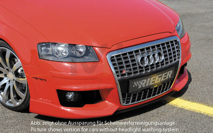 Rieger 00056744 Audi 8P A3 Front Bumper - R-Frame 3 | ML Performance UK Car Parts