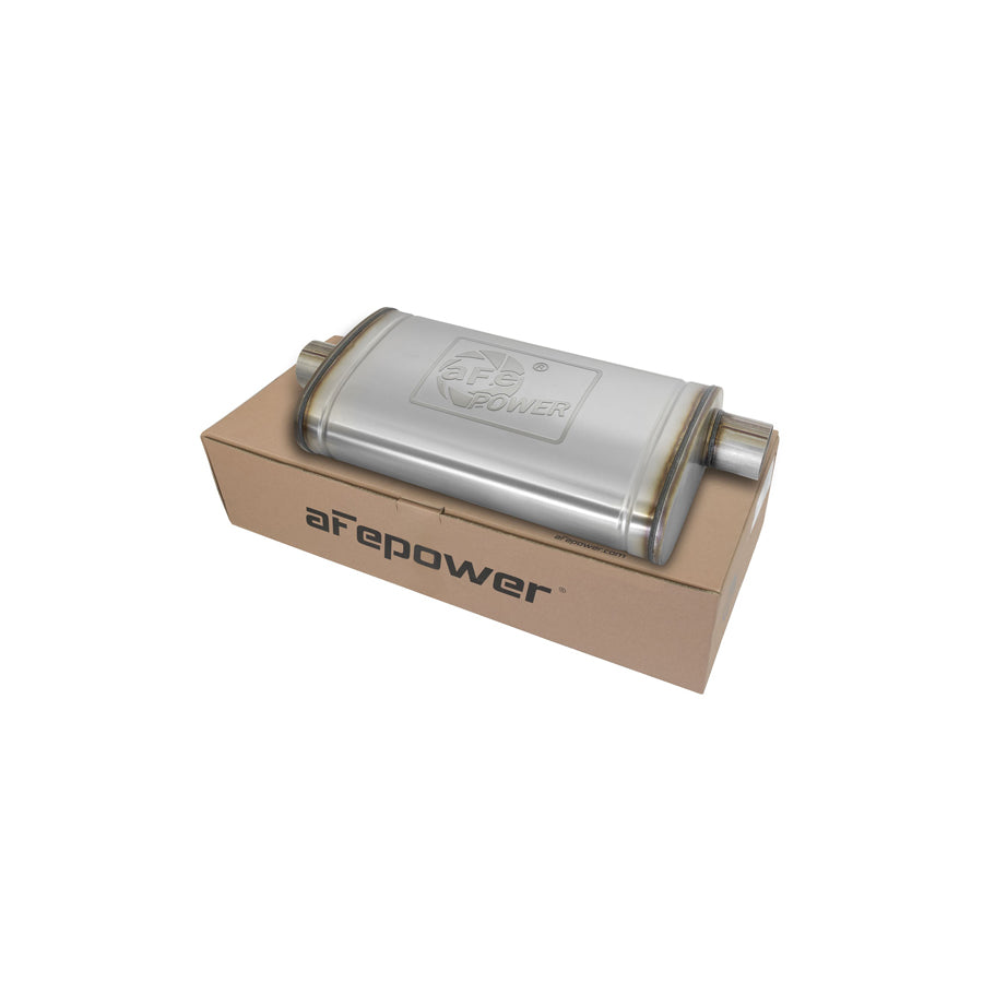 aFe 49M00016 3 IN ID Center/Offset x 11 IN W x 5 IN H x 22 IN L - Oval Body Muffler