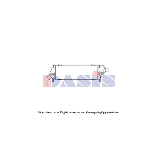 AKS Dasis 077000N Intercooler for Nissan Micra III Hatchback (K12)