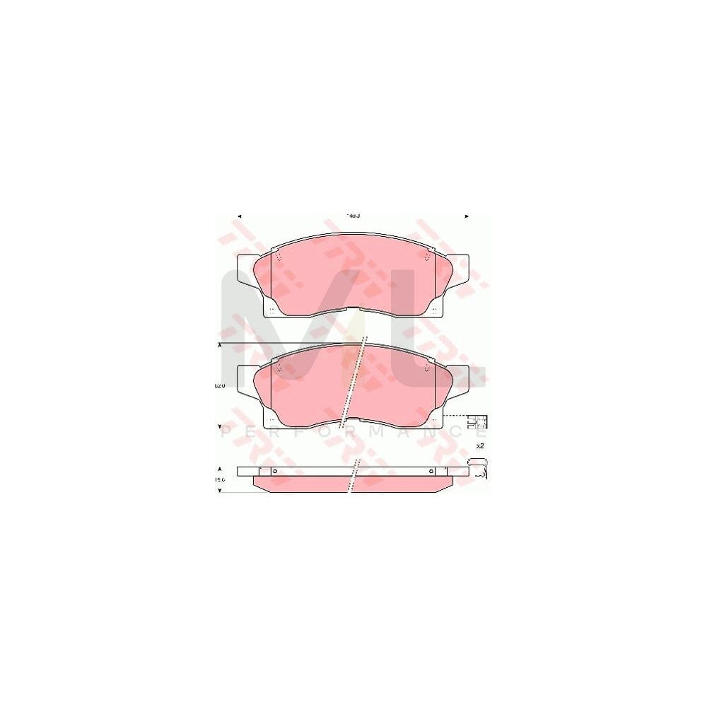 TRW Gdb1062 Brake Pad Set