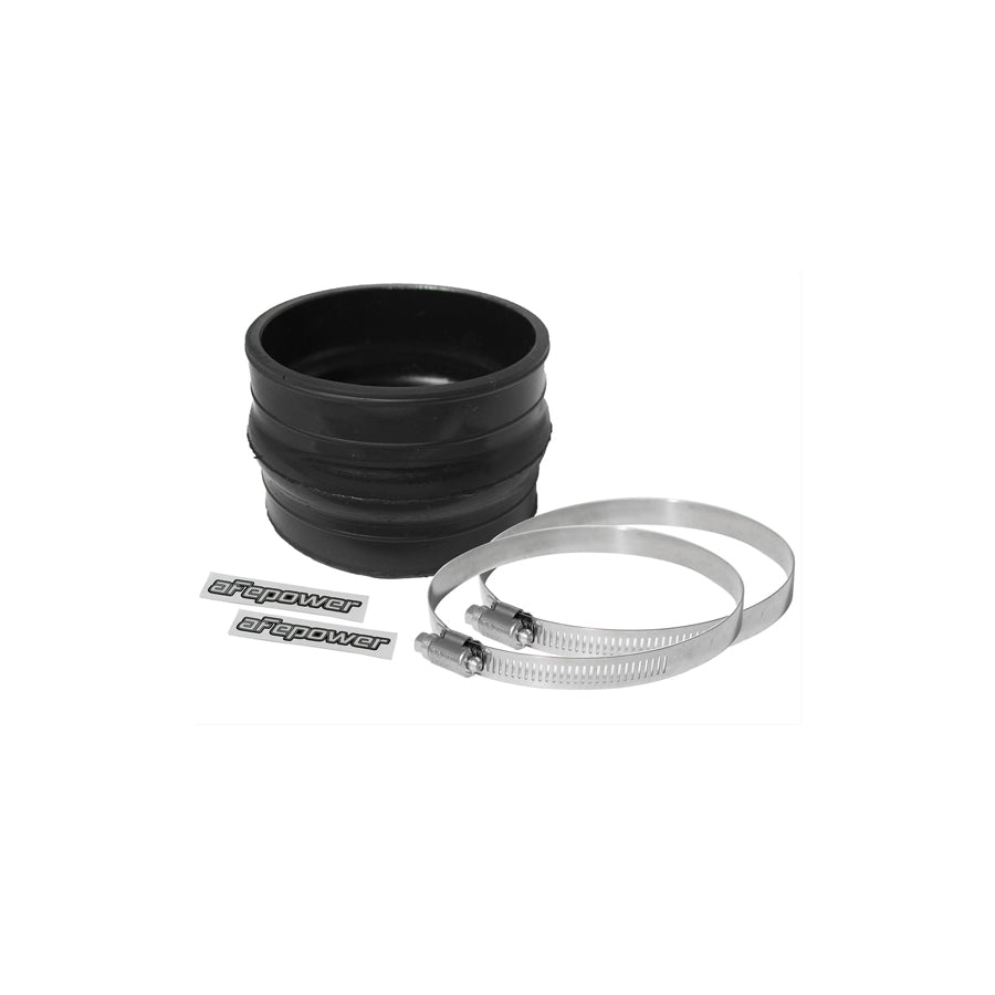 aFe 59-00010 (4 IN ID x 3 IN L) Straight Coupler w/ Hump - Black Replacement Coupling Kit