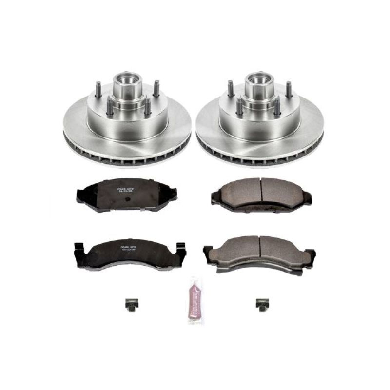 PowerStop Power Stop 87-93 Ford E-150 Front Autospecialty Brake Kit