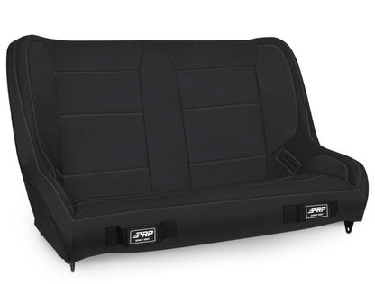 PRP Seats PRP  Jeep CJ-7/Wrangler YJ Elite Series Rear Bench- Black Vinyl