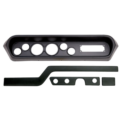 Autometer 64-65 Pontiac GTO/Lemans 6 Gauge Direct Fit Dash Kit 3-3/8in x2 / 2-1/16in x4 - Ultra-Lite