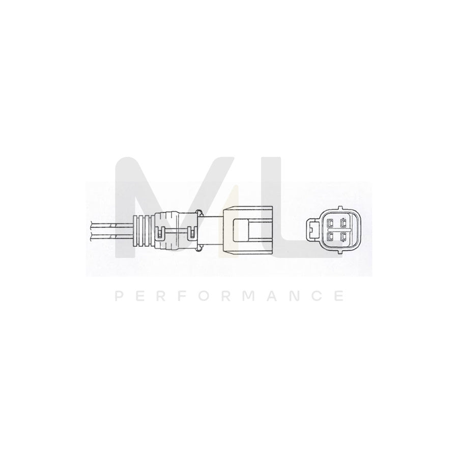 NTK Lambda Sensor / O2 Sensor (NGK 1355) - OZA648-TY12 | ML Car Parts UK | ML Performance