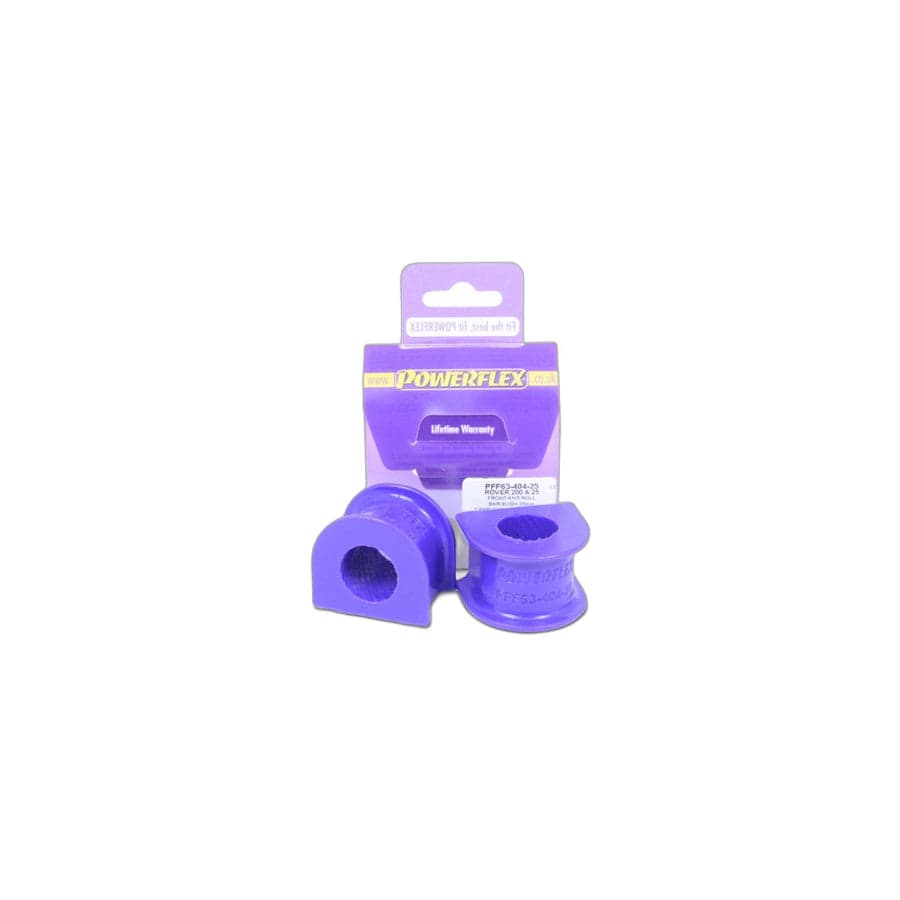 Powerflex PFF63-404-25 Rover MG Front Anti Roll Bar Mounts 25mm (Inc. 75 V8, 200, ZT 260, ZR) | ML Performance UK Car Parts