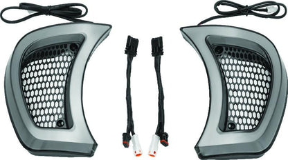 Kuryakyn Tracer Headlight Vent Accents Road Glide