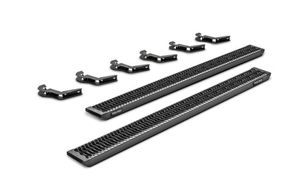 N-Fab Growler Fleet 07-19 Toyota Tundra Crew Cab - Cab Length - Tex. Black
