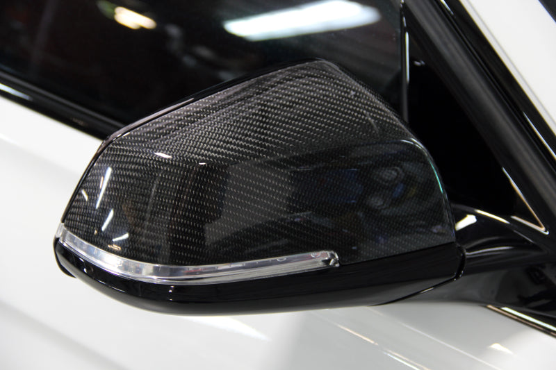 Dinan 12-21 BMW 2/3/4-Series (F22/F30/F31/F32/F33/F34/F36/F45/F46) Carbon Fiber Mirror Cover Set