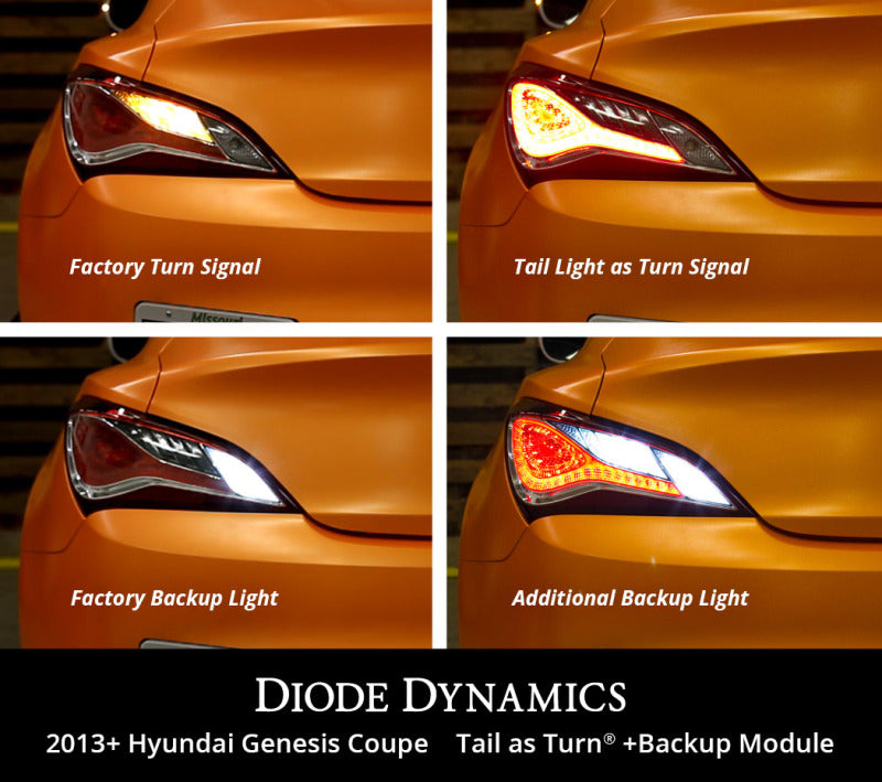 Diode Dynamics 13-16 Hyundai Genesis Coupe Tail as Turn +Backup Module (USDM) Stage 1