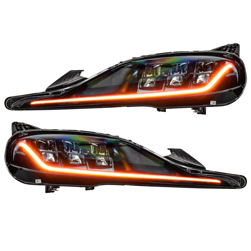 ORACLE Lighting Oracle 20-21 Toyota Supra GR RGB+A Headlight DRL Upgrade Kit - ColorSHIFT w/o Controller