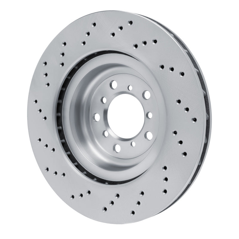 DFC 08-13 BMW M3 Right Front Drilled Brake Rotor