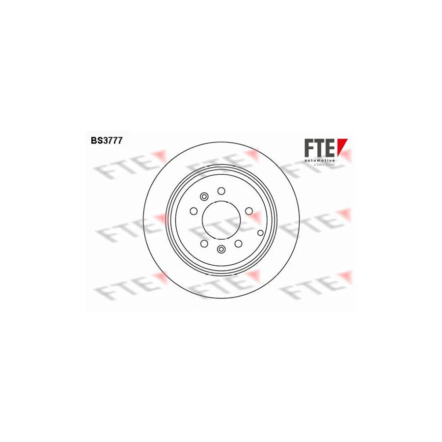 FTE Bs3777 Brake Disc for Peugeot 605 Saloon