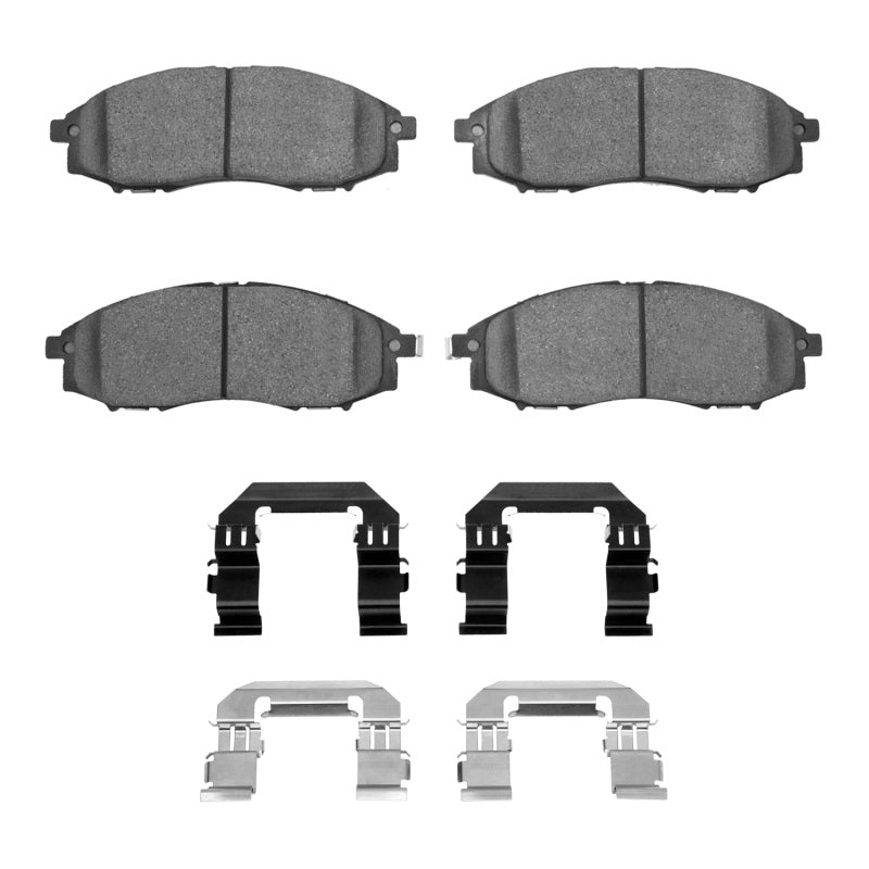 R1 Concepts R1 2000-2004 Nissan Xterra Front R1 Semi Met Pads & Hardware Kit
