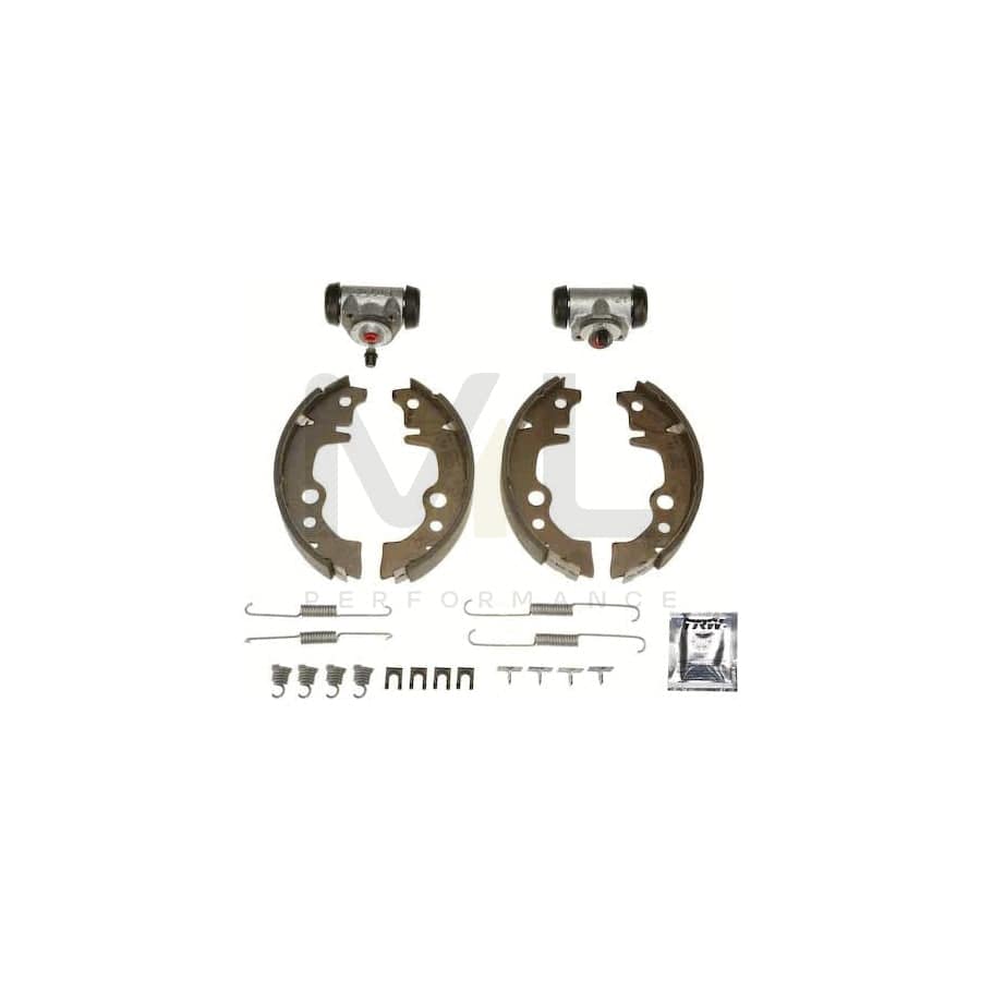 TRW Brake Kit BK1010 Brake Shoe Set with wheel brake cylinder