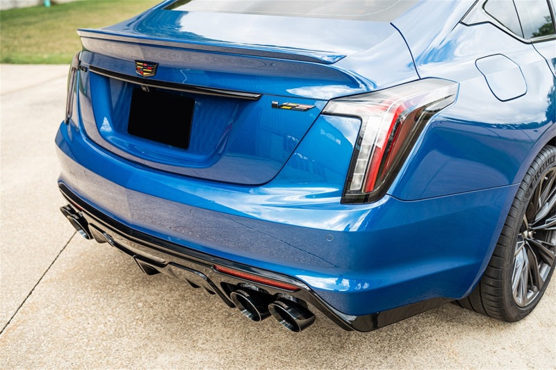 CORSA Performance Corsa 2022-2025 Cadillac CT5-V Blackwing 3in. Cat-Back w/ Act. Exh. Dbl. X-Pipe Twin 4.5in. Tips