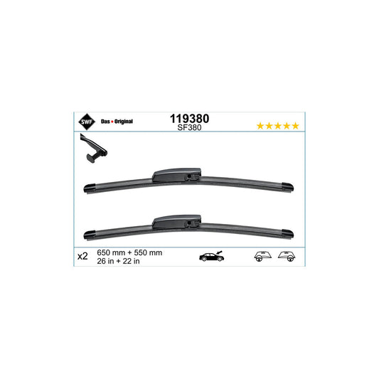Swf Visioflex 119380 Wiper Blade