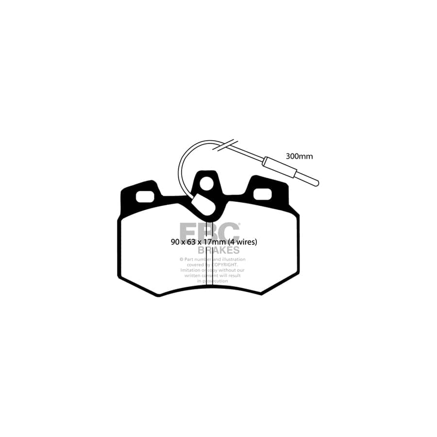 EBC PD40K617 Citroen ZX Ultimax Pad & Plain Disc Kit - Bendix Caliper 2 | ML Performance UK Car Parts