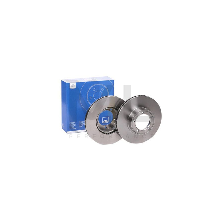 ATE 24.0122-0109.1 Brake Disc Vented  - 1 piece