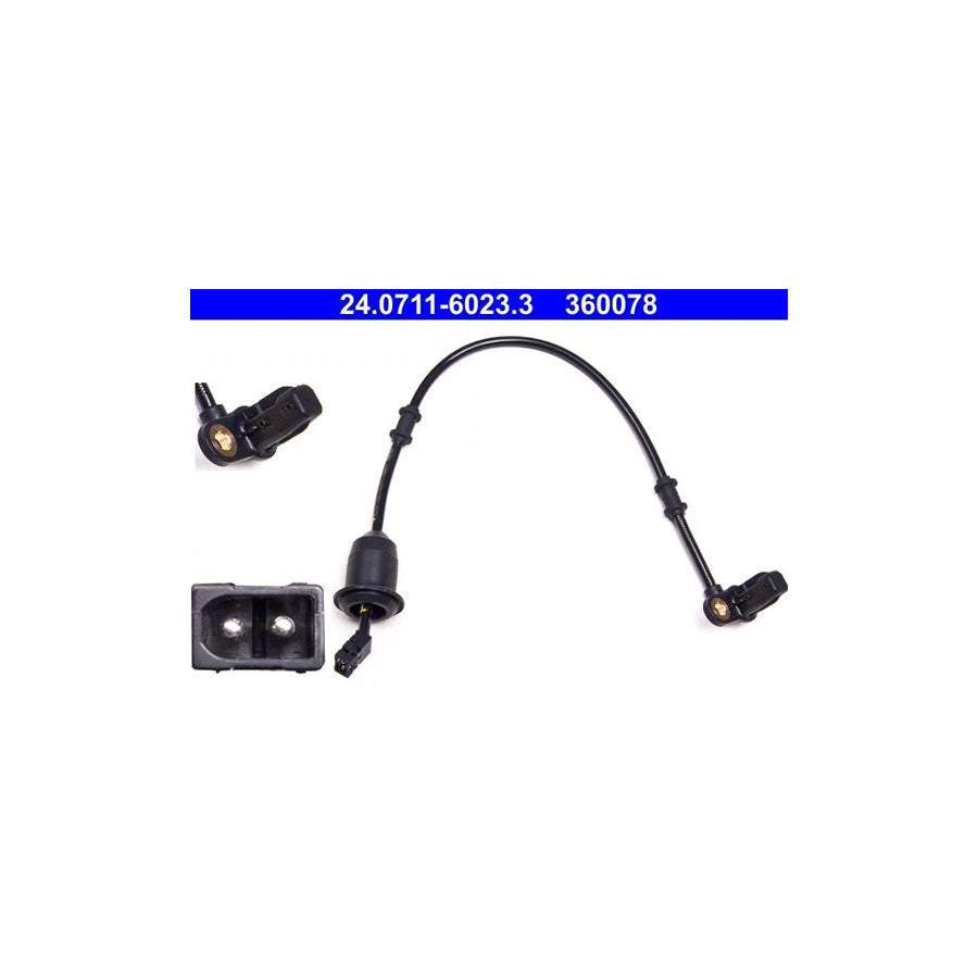 ATE 24.0711-6023.3 Abs Sensor Suitable for Mercedes-Benz Slk (R170)
