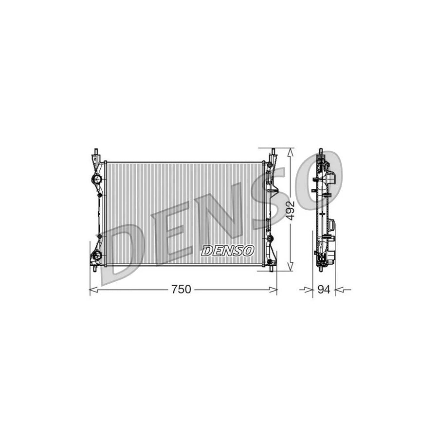 DENSO DRM09171 Engine Radiator