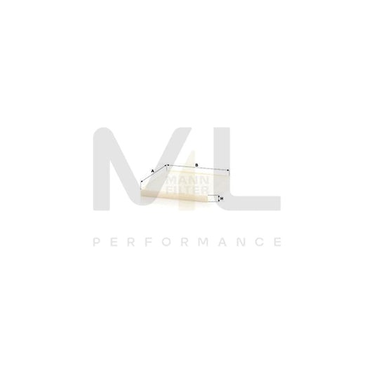 MANN-FILTER CU 24 008 Pollen filter for SUZUKI Kizashi (FR) Particulate Filter