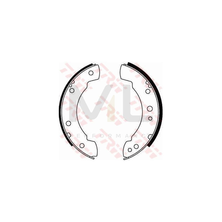 TRW GS6140 Brake Shoe Set