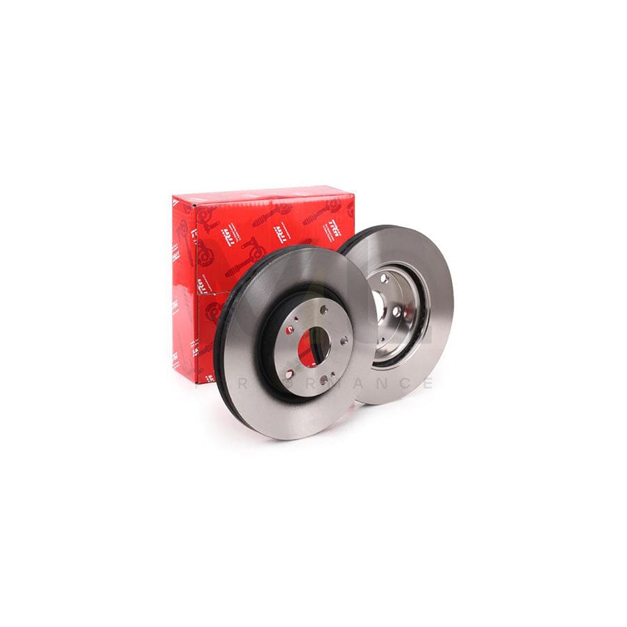 TRW DF4415S Brake Disc for TOYOTA COROLLA Vented, Painted, High-carbon  - 1 piece