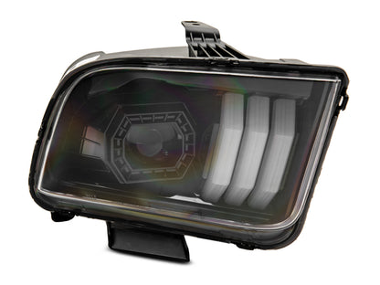 Raxiom 05-09 Ford Mustang w/ Halogen Projector Headlights- Black Housing (Clear Lens) (No GT500 )