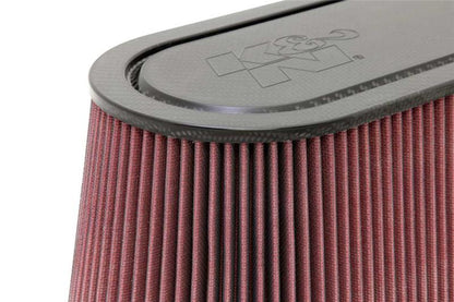 K&N Engineering K&N Custom Racing Unique Oval Tapered Filter 17.313in OL B/7.75in OW B/14.625inOL T/6.125inOW T/9in