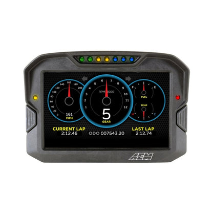 AEM CD-7 Non Logging Race Dash Carbon Fiber Digital Display (CAN Input Only)