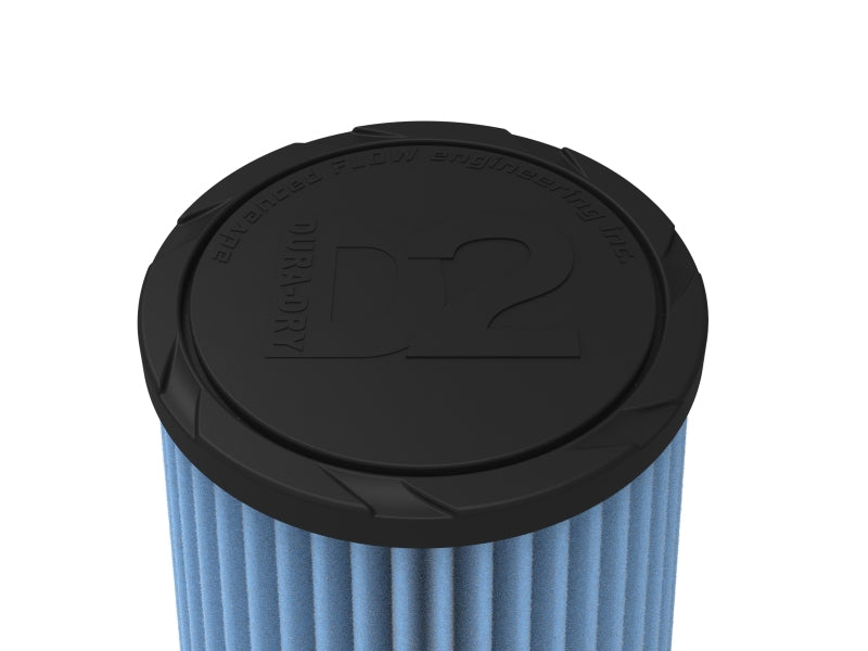 aFe POWER Universal Clamp-On Air Filter w/ D2 Dura-Dry Media - 4.5in F x 6in B x 4.75in T x 7in H